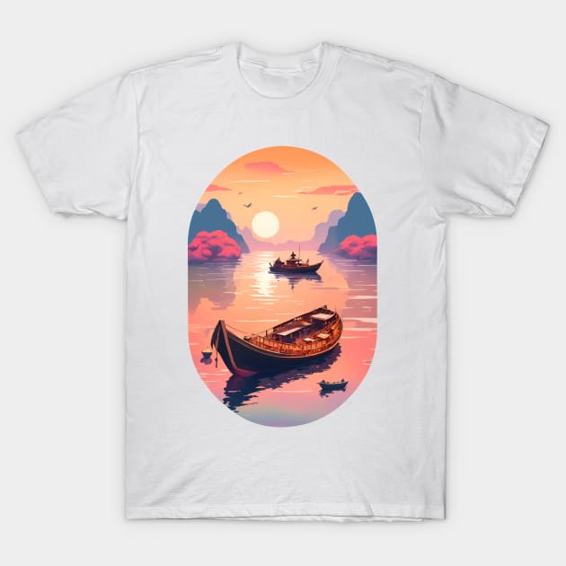 Sunset Serenade, Ninh Binh T-Shirt by star trek fanart and more